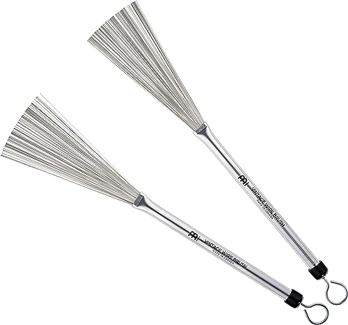 Meinl Stick & Brush Vintage Wire Brush - Schlagzeugbesen - Drumsticks - Jazz Besen (SB309) von MEINL STICK & BRUSH