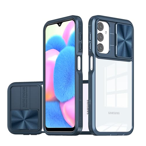 MEIQIBAO Handy hülle Kompatibel mit Samsung Galaxy A25 Kameraschutz mit Slide Camera Elegante gemischte transparente 5G Hülle, blau MEIQIBAO Handy hülle Kompatibel mit Samsung Galaxy A25 Kameraschutz mit Slide Camera Elegante gemischte transparente 5G Hülle, blau von MEIQIBAO