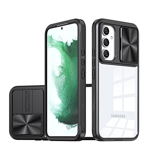 MEIQIBAO Handy hülle Kompatibel mit Samsung Galaxy A54 Kameraschutz mit Slide Camera Elegante gemischte transparente 5G Hülle, schwarz MEIQIBAO Handy hülle Kompatibel mit Samsung Galaxy A54 Kameraschutz mit Slide Camera Elegante gemischte transparente 5G Hülle, schwarz von MEIQIBAO