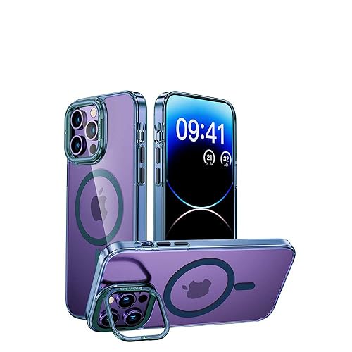 MEIQIBAO magnetische Adsorptionskraft Hülle für iPhone 15 Pro Max kompatibel Allen Magsafe-Zubehör Kamera Halter Schutz TPU Material Blue MEIQIBAO magnetische Adsorptionskraft Hülle für iPhone 15 Pro Max kompatibel Allen Magsafe-Zubehör Kamera Halter Schutz TPU Material Blue von MEIQIBAO