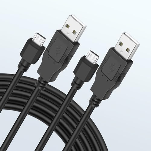MEIRIYFA PS4 Controller Ladekabel Micro USB High Speed Data Sync-Ladekabel für PS4, PS4 Slim/Pro, PS Vita, Xbox One/One S Controller Konsole - 2Pack, 1.5M MEIRIYFA PS4 Controller Ladekabel Micro USB High Speed Data Sync-Ladekabel für PS4, PS4 Slim/Pro, PS Vita, Xbox One/One S Controller Konsole - 2Pack, 1.5M von MEIRIYFA