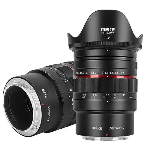 MEKE 50mm F1.2 große Blende Manueller Fokus Vollformat-Objektiv Kompatibel mit Nikon Z-Mount-Kameras Z5 Z6 Z7 Z6II Z7II Z30 Z50 Z8 Z9 MEKE 50mm F1.2 große Blende Manueller Fokus Vollformat-Objektiv Kompatibel mit Nikon Z-Mount-Kameras Z5 Z6 Z7 Z6II Z7II Z30 Z50 Z8 Z9 von MEKE