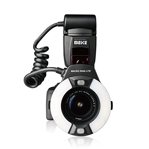 Meike MK-14EXT-C E-TTL Makro LED Ringblitz mit LED AF Assist Lampe für Canon EOS DSLR Kamera Meike MK-14EXT-C E-TTL Makro LED Ringblitz mit LED AF Assist Lampe für Canon EOS DSLR Kamera von MEKE
