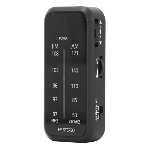 MEKOTRIN Pocket Radio AM FM Stereo AAA Batterie Betrieben Tragbares Radio mit Ohrhörern für Innenräume Im Freien Im Freien MEKOTRIN Pocket Radio AM FM Stereo AAA Batterie Betrieben Tragbares Radio mit Ohrhörern für Innenräume Im Freien Im Freien von MEKOTRIN