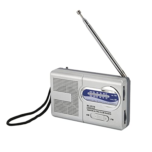MEKOTRIN Tragbares Radio -Multifunktion in Eingebauter Lautsprecher AM FM Transistor Radio mit Kopfhörerbuchse für Reise Im Freien MEKOTRIN Tragbares Radio -Multifunktion in Eingebauter Lautsprecher AM FM Transistor Radio mit Kopfhörerbuchse für Reise Im Freien von MEKOTRIN