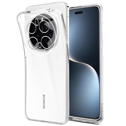 MEMELOKA Hülle für Honor Magic 7 PRO, Ultradünne Transparente Anti-Vergilbung Weiche TPU Schutzhülle Honor Magic 7 PRO[Anti-Kratzer][Anti-Fingerabdruck] von MEMELOKA