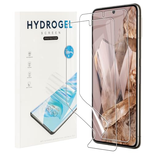 MEMELOKA Schutzfolie für Google Pixel 9/Pixel 9 Pro, [2 Stück] HD Anti-Kratzer Flexible Weiche TPU Folie, Hohe Empfindlichkeit und Blasenfreier Displayschutz Google Pixel 9 Pro/Pixel 9 von MEMELOKA