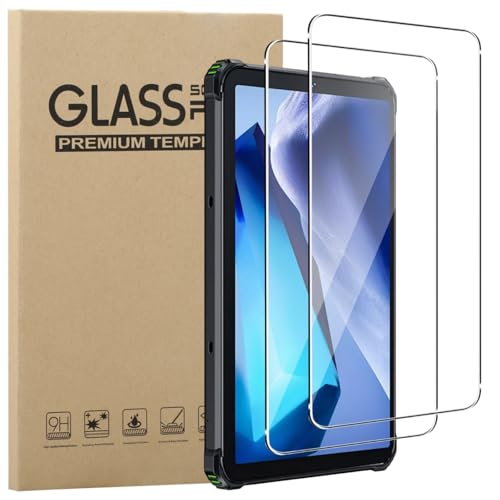 MEMELOKA Schutzfolie für Oukitel RT3/RT3 PRO, 2 Stück [Hohe Empfindlichkeit][Anti-Bläschen][Anti-Fingerabdruck] 9H Härte Anti-Kratzen Gehärtetes Glas Displayschutz von MEMELOKA