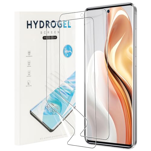 MEMELOKA Schutzfolie für Ulefone Note 17 Pro, [2 Stück] HD Anti-Kratzer Flexible Weiche Hydrogel Folie, Hohe Empfindlichkeit und Blasenfreier Displayschutz Ulefone Note 17 Pro von MEMELOKA