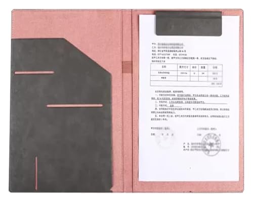 Konferenz-Portfolio-Ordnerhüllen, Organizer mit Stifthalter for Vorstellungsgespräche/Rechtsdokumente, Schreibblock und Aktenordner im Letter-Format(Grey) von MEMEM