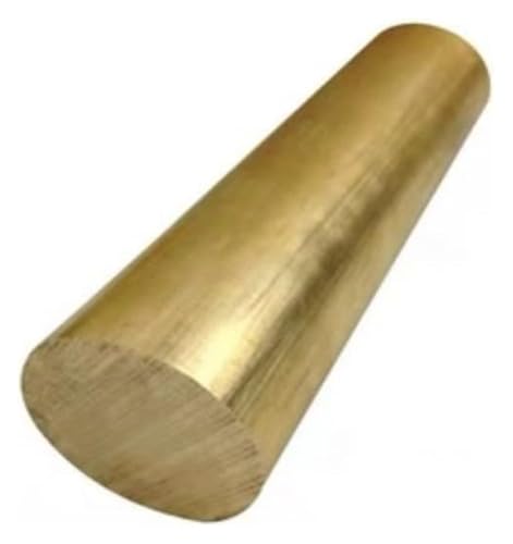 Messing-Rundstab, massiver Außendurchmesser 12–60 mm, Kupfermetallstab for die Metallverarbeitung, Länge 100–300 mm/28 mm/250 mm/9,84 Zoll(20mm,100Mm/3.93"Length) von MEMEM