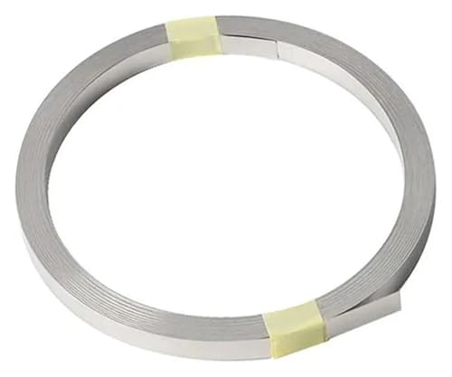 Nickelstreifen, 1 Rolle 10 m 18650 Li-Ionen-Akku Nickelblechplatte Vernickelter Stahlbandstreifenverbinder Punktschweißgerät Schweißgeräte(0.12x7mm) von MEMEM
