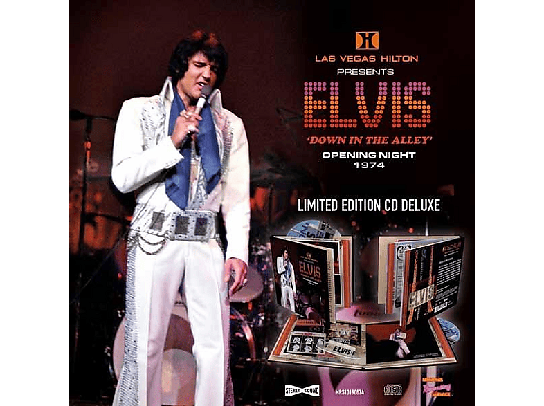 Elvis Presley - LAS VEGAS- DOWN THE ALLEY OPENING NIGHT 1974 (CD) von MEMPHIS RE