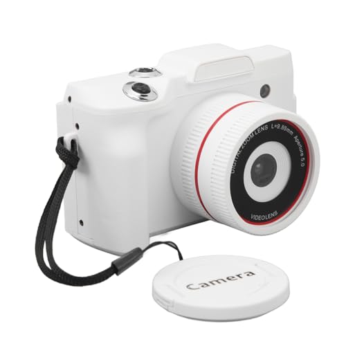 Digitalkamera 1080p 16 MP Vlogging Cam, 16x Zoom Auto Focus Kleine Videokameras 2,4 Zoll HD Display, Multi Achsen Stabilisierungsreisen Smart Cam von MENDUNER