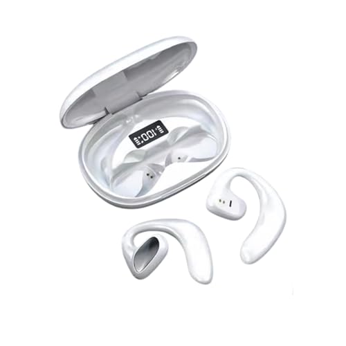 M8 Smart Voice Translator Earbuds, Offline Ohrhörer Übersetzer, Kabellose Bluetooth Übersetzungs Ohrhörer, Unterstützung von mehr als 140 Sprachen Multicountry für Travel Learning (Weiß) von MENDUNER