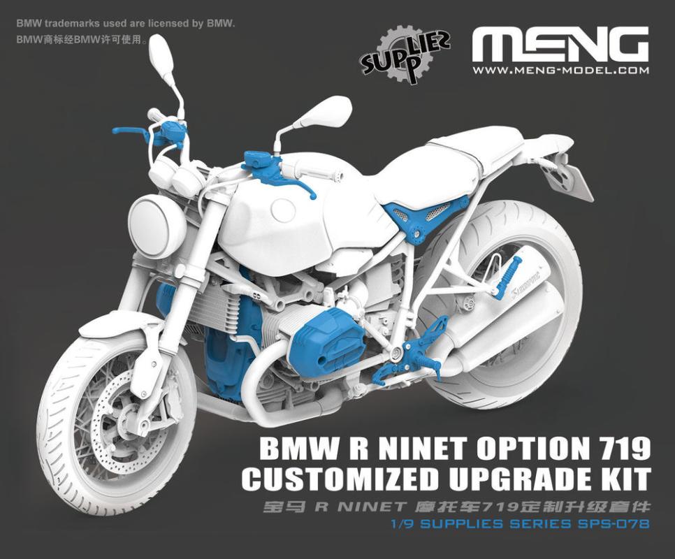 BMW R nineT - Option 719 Customized Upgrade Kit (Resin) von MENG Models