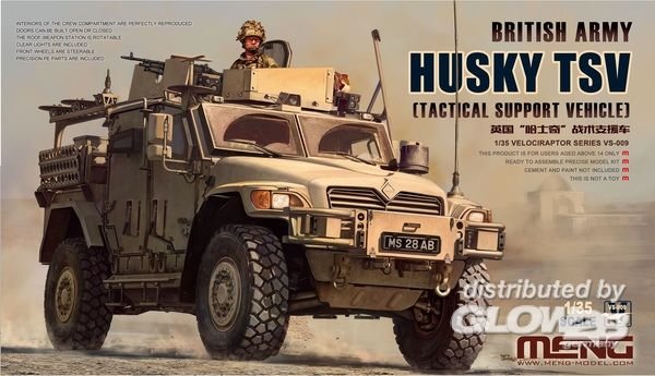 British Army Husky TSV (Tactical Support Vehicle) von MENG Models