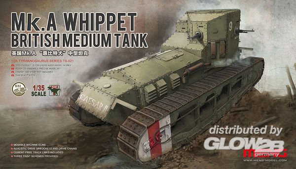 British Medium Tank Mk.A Whippet British Medium Tank Mk.A Whippet von MENG Models