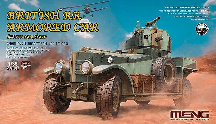 British RR Armored Car Pattern 1914/1920 von MENG Models