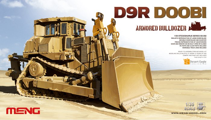 D9R Doobi Armored Bulldozer von MENG Models