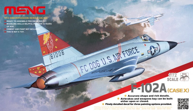 F-102A (Case X) von MENG Models