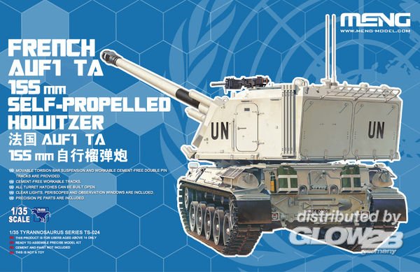 French Auf1 TA 155mm SELF-Propelled Howitzer French Auf1 TA 155mm SELF-Propelled Howitzer von MENG Models