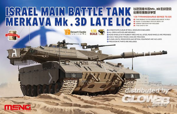Israel Main Battle Tank Merkava Mk.3D Late LIC von MENG Models