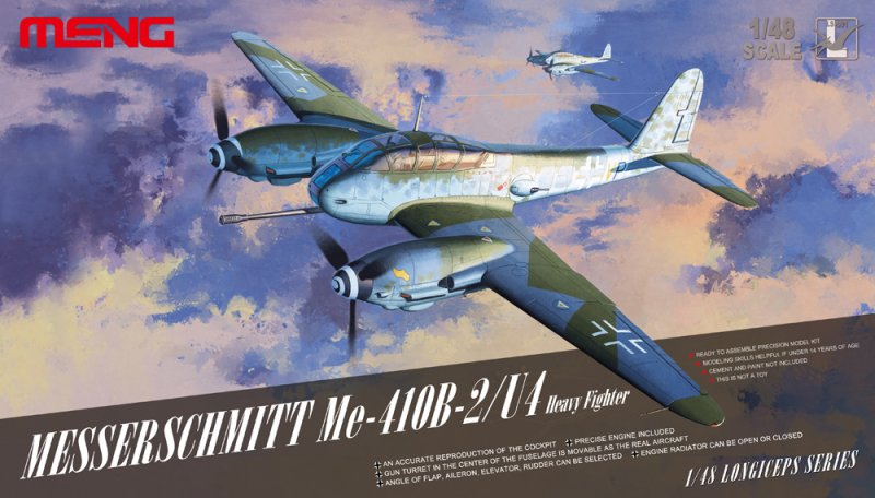 Messerschmitt Me-410B-2/U4 Heavy Fighter von MENG Models