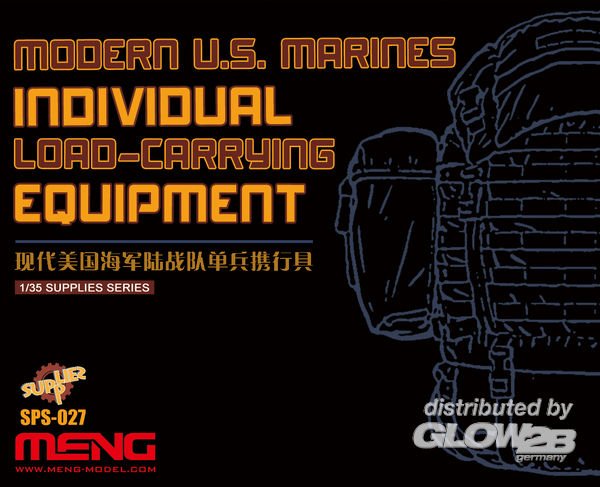 Modern U.S.Marines Individual Load-Carry Carrying Equipment (Resin) von MENG Models
