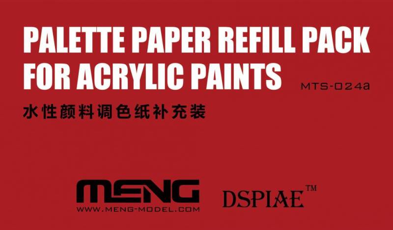 Palette Paper Refill Pack von MENG Models