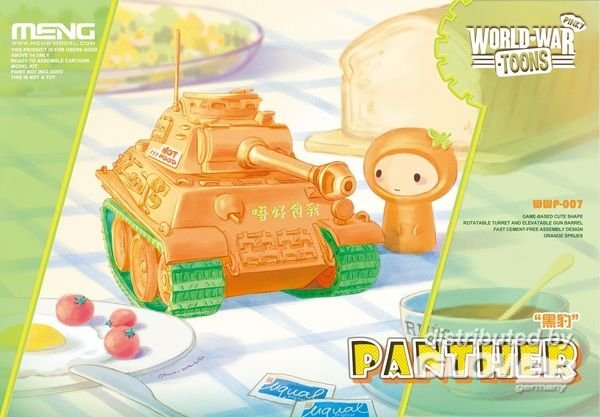 Panther (CartoonModel, Pinky) von MENG Models