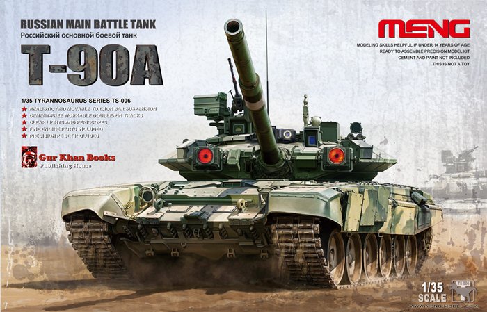 Russian Main Battle Tank T-90A von MENG Models