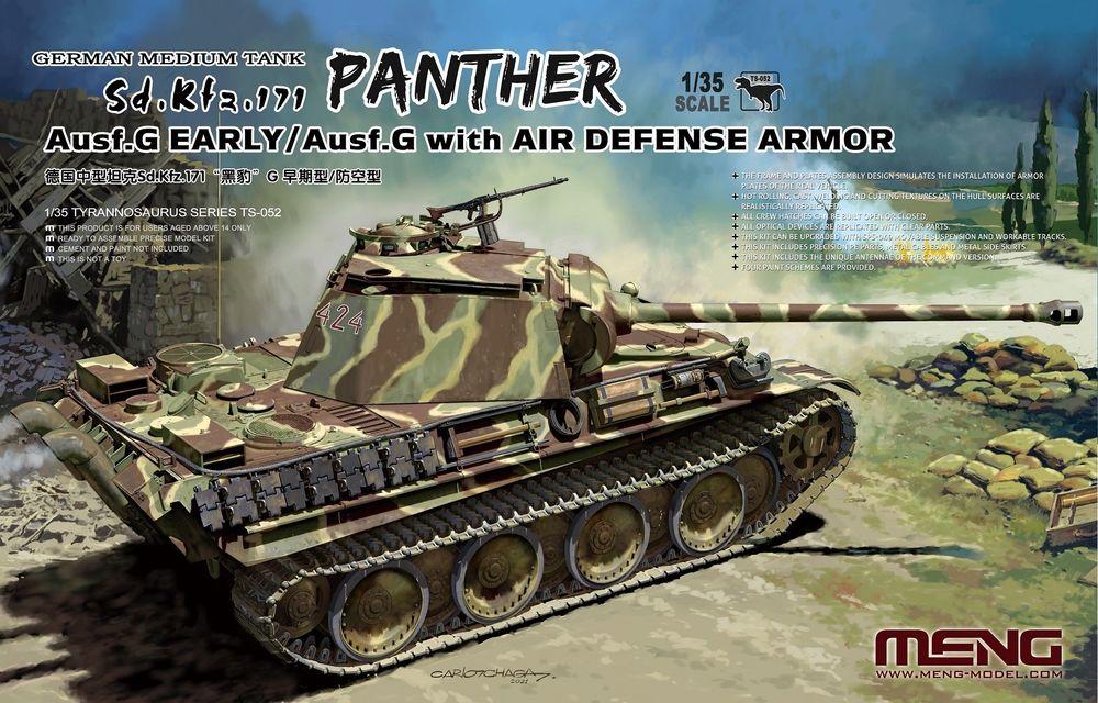 Sd.Kfz.171 Panther Ausf.G Early/Ausf.G w. Air Defense Armor von MENG Models