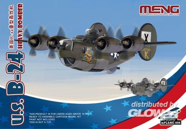 U.S. B-24 Heavy Bomber (Cartoon Model) von MENG Models