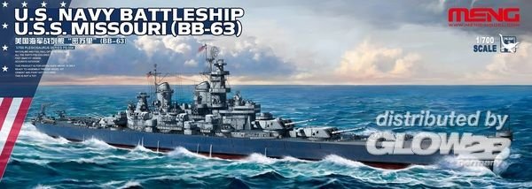 U.S. Navy Battleship U.S.S. Missouri (BB-63) von MENG Models