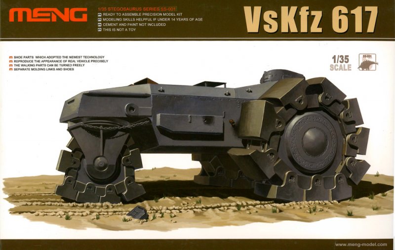 VsKfz 617 Minenräumer von MENG Models