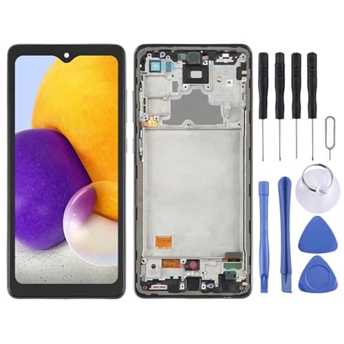 OLED LCD Screen for Samsung Galaxy A72 SM-A725 6.33 inch Digitizer Full Assembly with Frame von MENGHONGLLI Phone Display