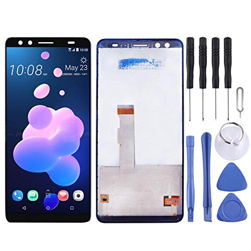 LCD Screen for HTC U12+ with Digitizer Full Assembly (Black) von MENGHONGLLI Phone Displays