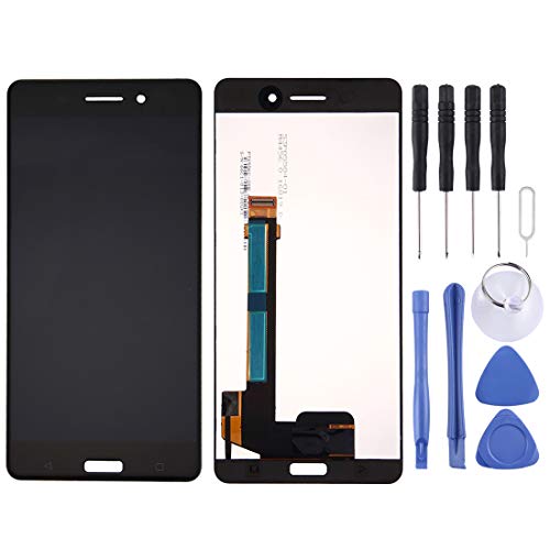 MENGHONGLLI TFT LCD Screen for Nokia 6 TA-1000 TA-1003 TA-1021 TA-1025 TA-1033 TA-1039 with Digitizer Full Assembly (Black) von MENGHONGLLI
