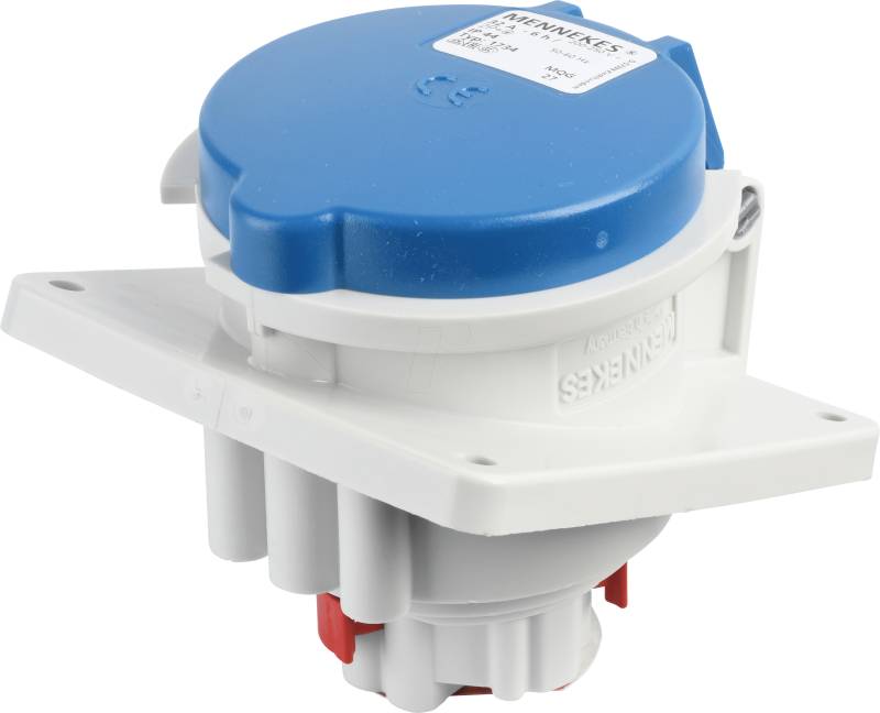 CEE-DOSE 1-32 20 - CEE-Steckdose, 230V, 32A, blau von MENNEKES