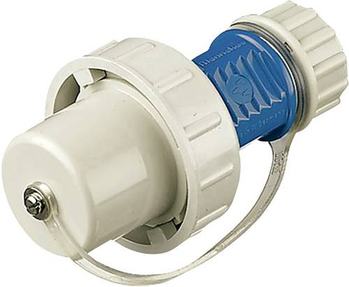 MENNEKES 10828 Schutzkontaktstecker Kunststoff druckwasserdicht 230V Weiß, Blau IP68 von MENNEKES