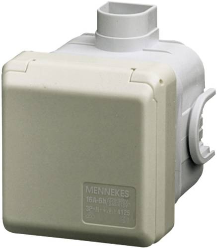 MENNEKES 4125 CEE Wandsteckdose 16A 5polig 400V 1St. MENNEKES 4125 CEE Wandsteckdose 16A 5polig 400V 1St. von MENNEKES