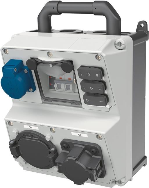 MENNEKES Elektrotechnik GmbH & Co. KG Prüfbox TwInlet Typ F 320013 (320013) von MENNEKES