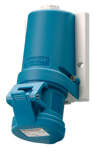 Mennekes 1341 Wanddose TwinCONTACT 16A3p 6H230V Mennekes 1341 Wanddose TwinCONTACT 16A3p 6H230V von MENNEKES