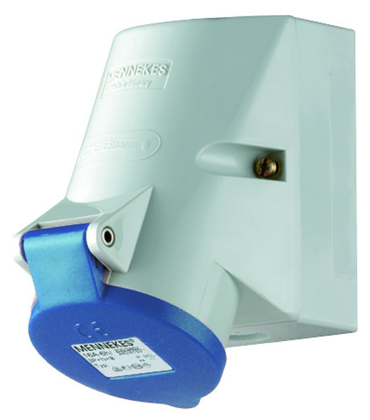 Mennekes 1720 Wanddose TwinCONTACT 16A3p 6H230V Mennekes 1720 Wanddose TwinCONTACT 16A3p 6H230V von MENNEKES