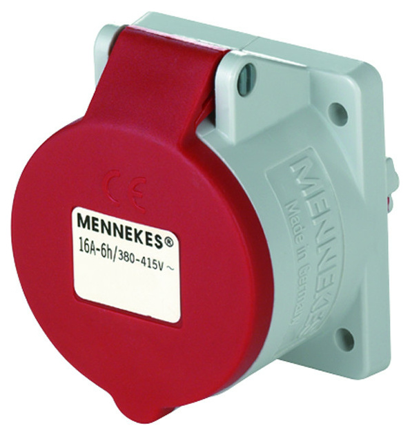 Mennekes 3385 Anbaudose TwinCONTACT 16A5p 6H400V von MENNEKES