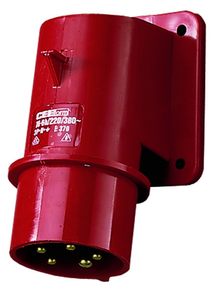 Mennekes 379 Aufbaustecker 16A5p 6400V IP44 Mennekes 379 Aufbaustecker 16A5p 6400V IP44 von MENNEKES