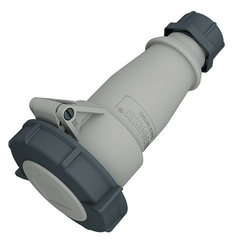 Mennekes 566 CEE Kupplung 16A5p1h>50V IP67 Mennekes 566 CEE Kupplung 16A5p1h>50V IP67 von MENNEKES
