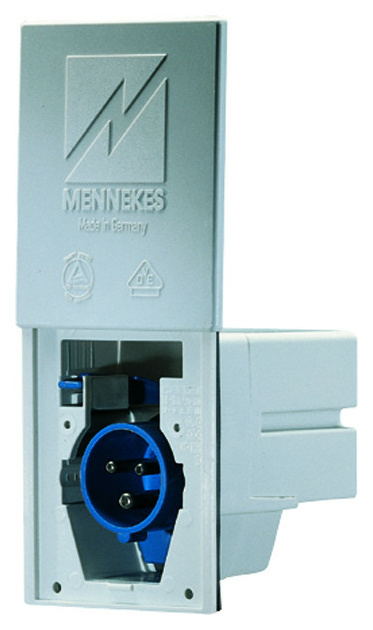 Mennekes 8001 CaraCONTACT-Stecker 16A3p 230V IP44 von MENNEKES