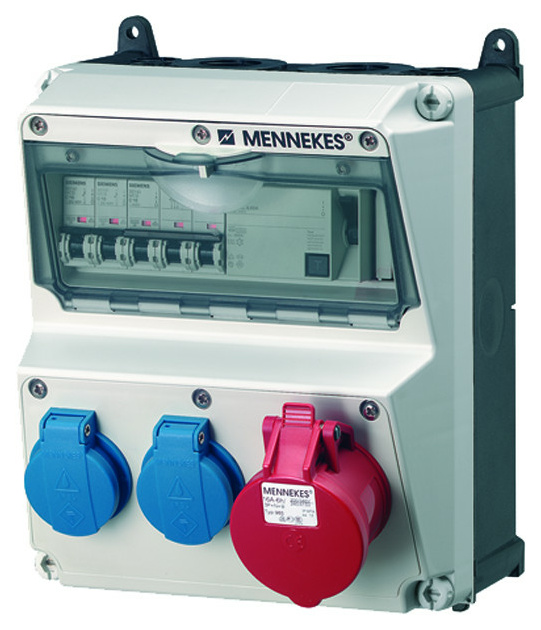 Mennekes 920009 AMAXX Steckdosen-Kombination IP44 von MENNEKES